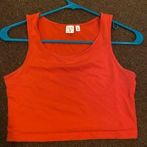 Orange crop top Nordstrom BP